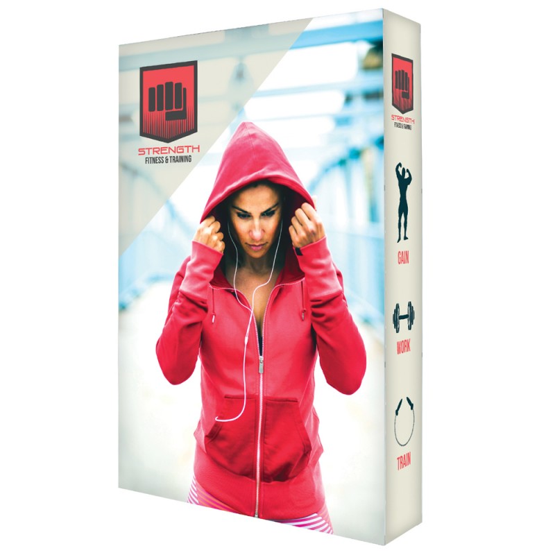 PANEL PUBLICITARIO PREMIUM RECTO 2 CUERPOS (CAJA DE LUZ)