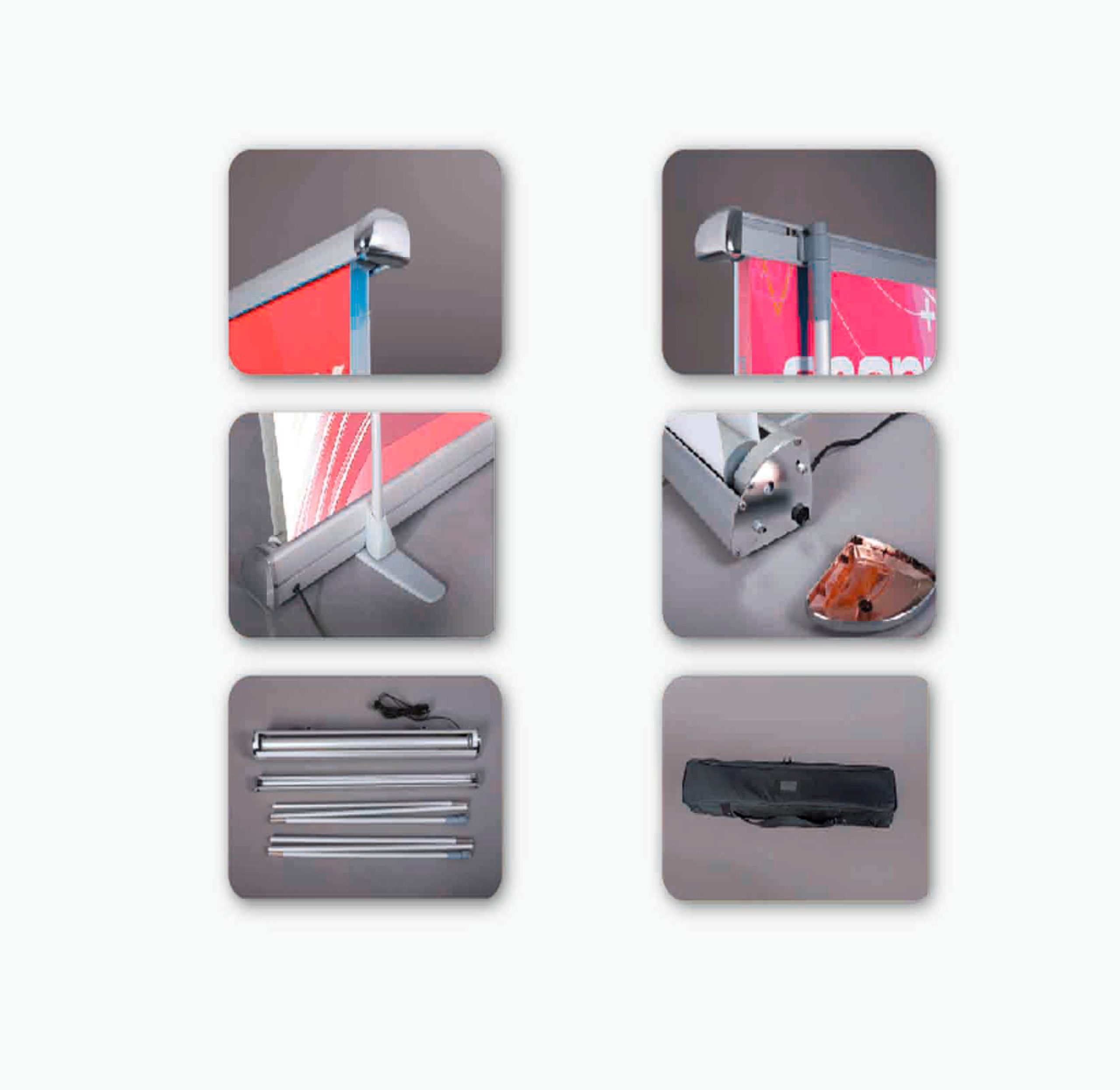 PENDON ROLLER ELECTRICO 80X200