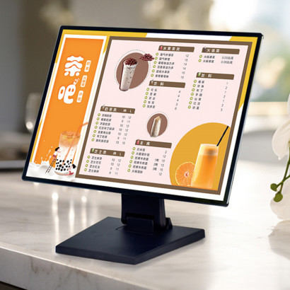 PANEL MENU SLIM BOX 1 CARA A2 CON PEDESTAL (435X600) COLOR NEGRO COLOR: NEGRO VOLTAJE: 220V