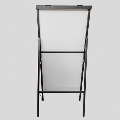 PANEL MENU SLIM BOX TRIPODE 600X1200MM COLOR NEGRO CON BATERIA VOLTAJE: 24V COLOR DEL CUERPO: NEGRO