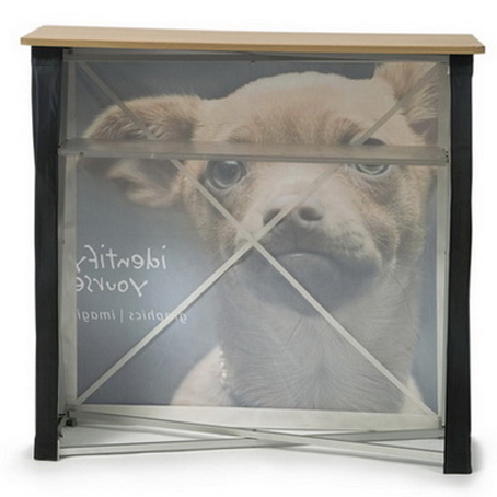 COUNTER PUBLICITARIO TEXTIL SUPERIOR