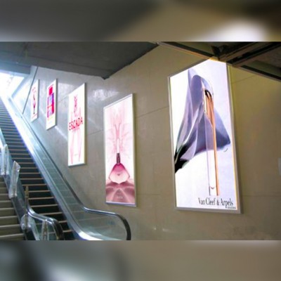 CAJA DE LUZ MARCO CLIP ALUMINIO FORMATO A3 (29.7*42 CMS)