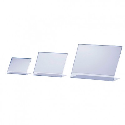 PORTA GRAFICA ACRILICO A3 (29.7*42 CMS) FORMATO L HORIZONTAL 2.5 MM (C6)