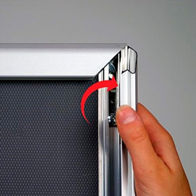 PORTA GRAFICA MARCO CLIP ALUMINIO FORMATO A2 (42*59.4 CMS) (C5)