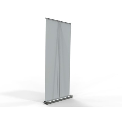 PORTA PENDON ROLLER PRO BASE COLOR ALUMINIO 80*200 CMS (C4)
