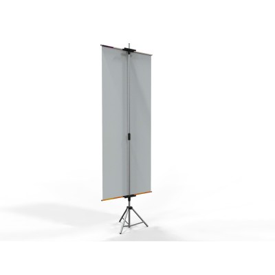 PORTA PENDON ATRIL TRIPODE PRO ALUMINIO MEDIDA AJUSTABLE 1.30 A 2.2 MTS (C20)