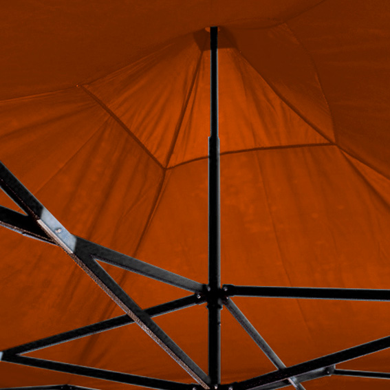 TOLDO PUBLICITARIO 2*3 MTS COLOR NARANJA