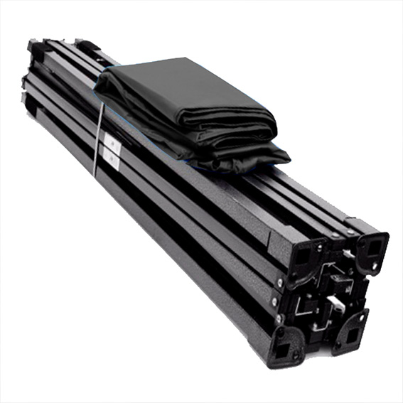 TOLDO PUBLICITARIO 3*3 MTS COLOR NEGRO