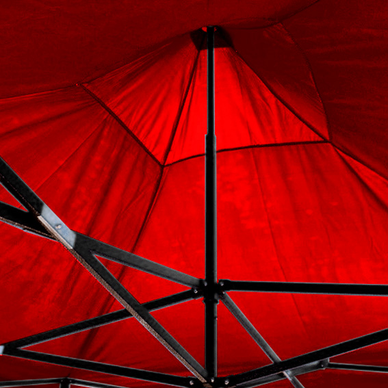 TOLDO PUBLICITARIO 3*4.5 MTS COLOR ROJO