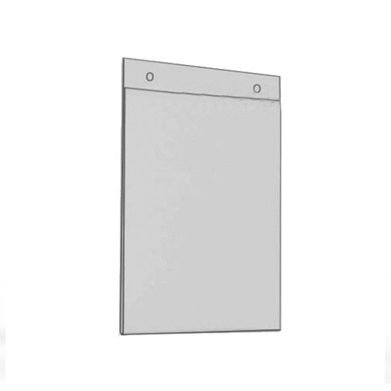 PORTA GRAFICA ACRILICO A3 (29.7*42 CMS) FORMATO MURO VERTICAL 2.5 MM + SET EMBELLECEDORES