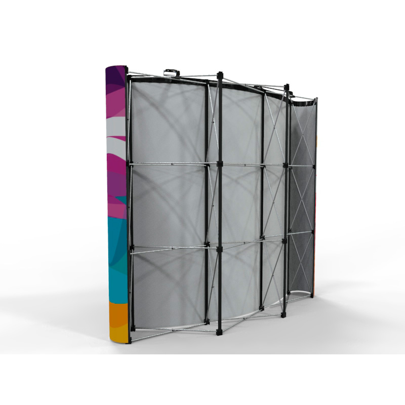 PANEL ARAÑA PAI CURVO 3 CUERPOS (210*230 CMS) + CARRO BASICO + LAMINAS PAI + FOCOS HALOGENO